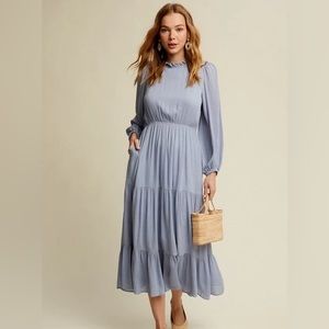 Light Blue Maxi Dress